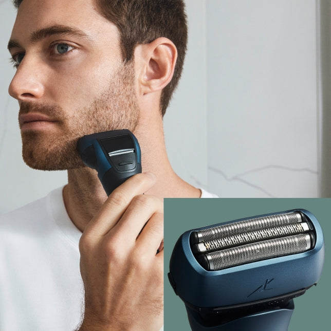 Panasonic Retro Rechargeable 3-Blade Wet and Dry Electric Shaver | ES-LT4B